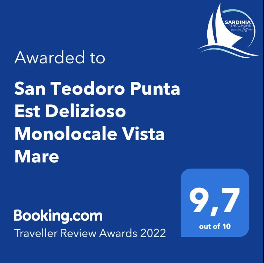San Teodoro Punta Est Delizioso Monolocale Vista Mare Apartamento Exterior foto