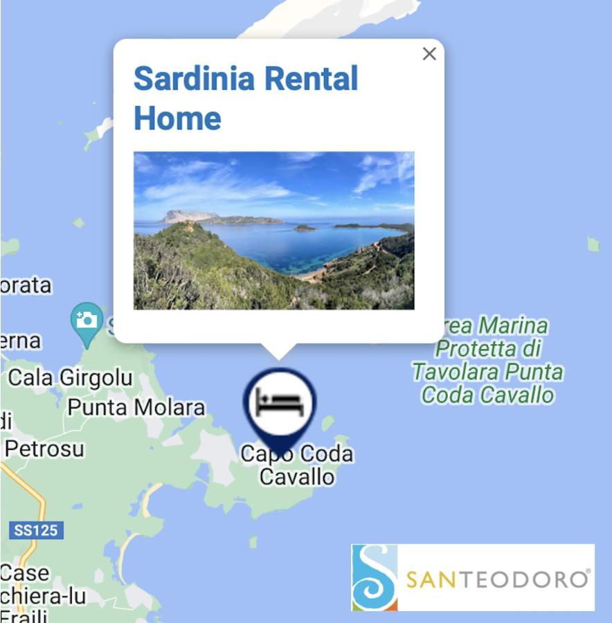 San Teodoro Punta Est Delizioso Monolocale Vista Mare Apartamento Exterior foto